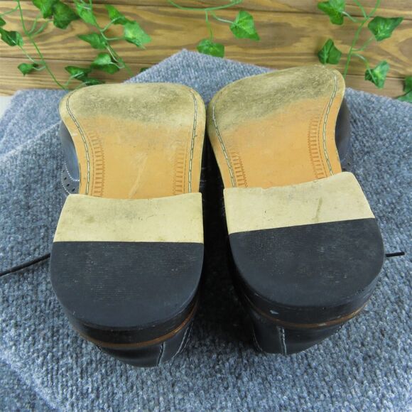 Steve Madden Men's Garth Wingtip Black Leather Size‎ 10.5M Used 2025 - Picture 6 of 7